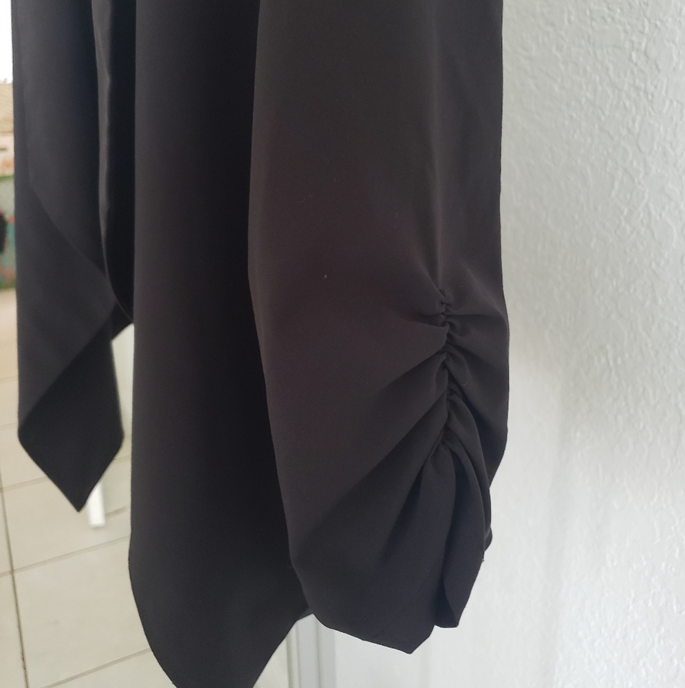 Black Blazer Ruched - Picture 3 of 3